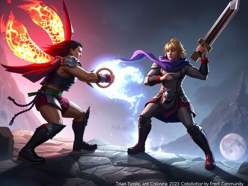 Titan Tussles Characters